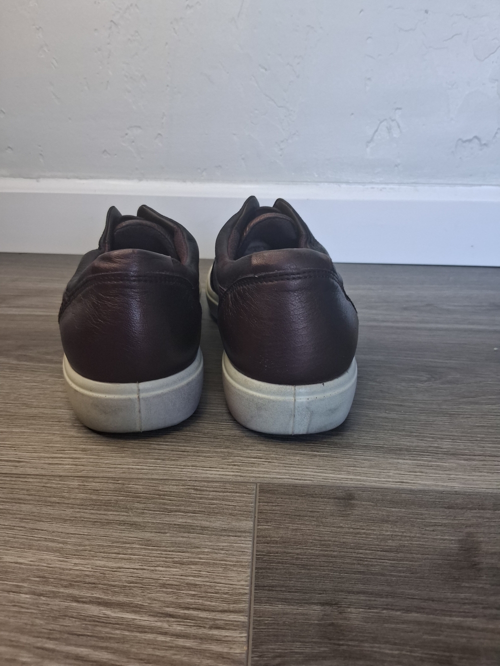 ECCO Soft 7 Slip-On Sneakers Women's US 10 Brown Leather Comfort Casual Shoe - Picture 5 of 11